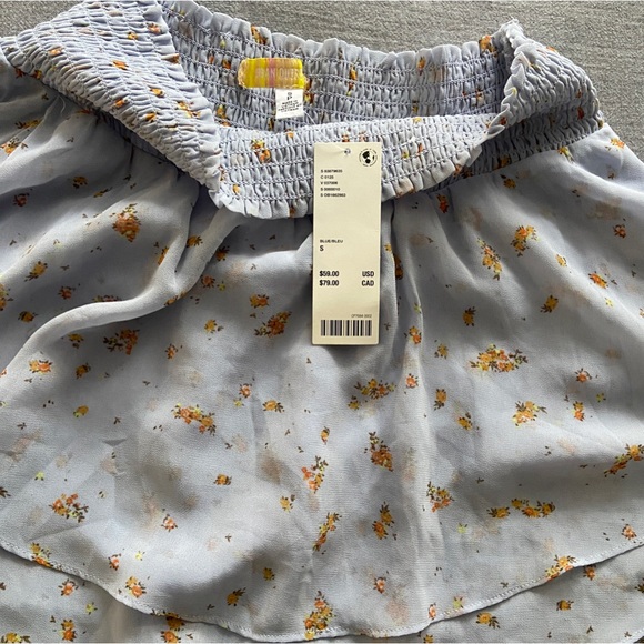 Urban Outfitters Floral Flowy Mini Skirt - Picture 6 of 7